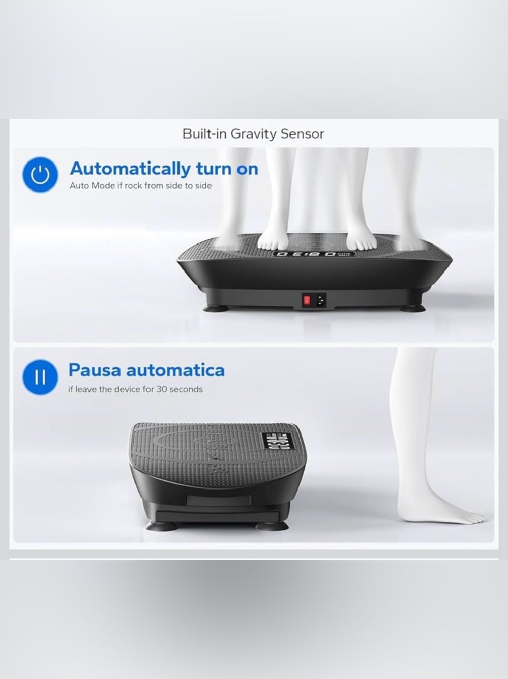 (NEW) Curved Vibration Plate / Fitness Machine w/ remote and Bluetooth - Picture 9 of 10